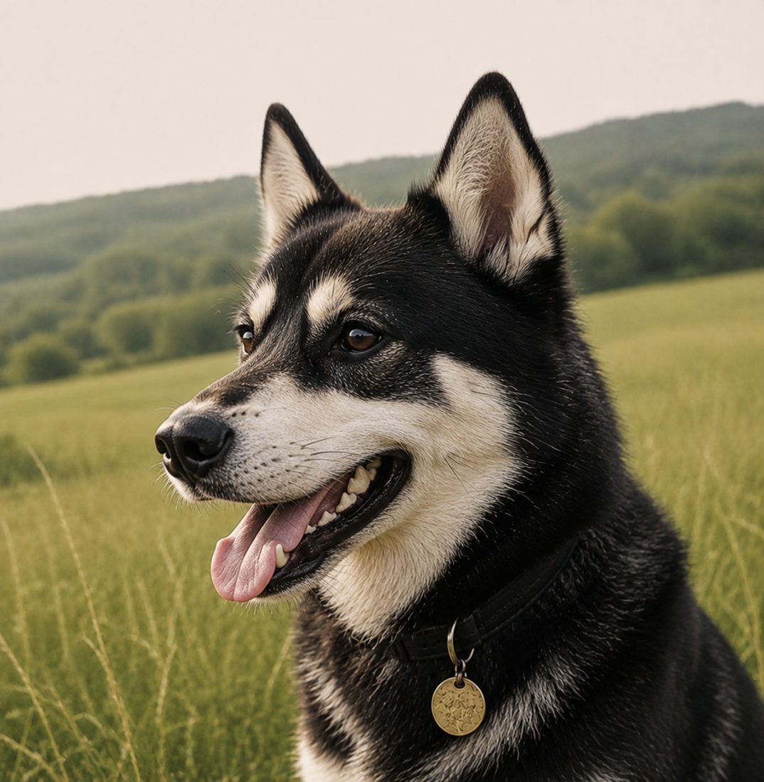 A happy dog at Field and Fur in Baildon